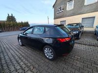 Gebraucht Seat Leon Style 105 PS (77 kW) 2014 "universo" schwarz Kleinwagen