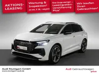 Gebraucht Audi Q4 e-tron Advanced Plus 125 kW (170 PS) 2023 Gletscherweiß metallic SUV