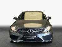 Gebraucht Mercedes C180 AMG line 156 PS (114 kW) 2017 Selenitgrau Coupé