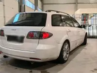 Gebraucht Mazda 6 Inclusive 166 PS (122 kW) 2006 Weiß Kombi
