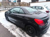 Gebraucht Peugeot 207 CC Premium 120 PS (88 kW) 2009 Schwarz Cabrio