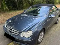Gebraucht Mercedes CLK200 Elegance 163 PS (119 kW) 2005 Blau Cabrio