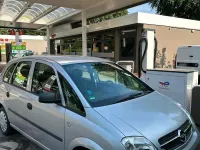 Gebraucht Opel Meriva Enjoy 101 PS (74 kW) 2004 Silber Van / Kleinbus