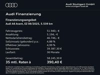 Gebraucht Audi A6 Performance 204 PS (150 kW) 2025 Gletscherweiß metallic Kombi