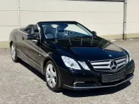 Brugt Mercedes E200 184 HK (135 kW) 2010 Sort Cabriolet