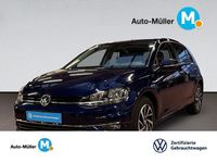Gebraucht VW Golf VII Join 116 PS (85 kW) 2019 Atlatnik blue metallic (metallic) Limousine