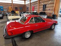 Second-hand Mercedes SL380 1985 Roșu Cabrio