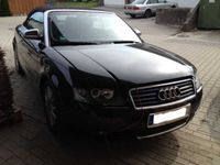 Gebraucht Audi A4 Cabriolet 163 PS (119 kW) 2003 Schwarz metallic Cabrio
