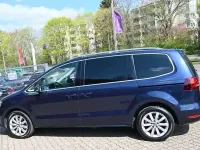 Gebraucht VW Sharan Highline 150 PS (110 kW) 2017 Blau Van / Kleinbus