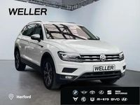 Gebraucht VW Tiguan Allspace Highline 150 PS (110 kW) 2021 Weiss SUV
