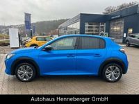 Gebraucht Peugeot e-208 Allure 100 kW (136 PS) 2023 Blau Kleinwagen