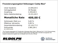 Gebraucht VW Caddy 114 PS (83 kW) 2021 Candyweiß Van / Kleinbus