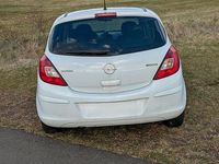 Gebraucht Opel Corsa 85 PS (62 kW) 2010 Weiß Kleinwagen