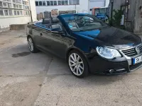 Brugt VW Eos 122 HK (89 kW) 2009 Sort Cabriolet