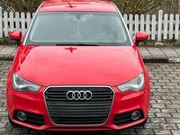 Gebraucht Audi A1 Ambition 105 PS (77 kW) 2010 Rot Kleinwagen