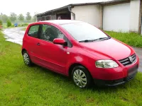 Używany VW Fox 55 KM (40 kW) 2009 Czerwony Hatchback