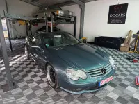 Gebraucht Mercedes SL500 AMG 306 PS (225 kW) 2003 Blau Cabrio