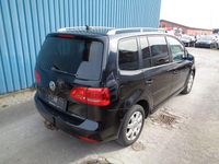 Gebraucht VW Touran Life 140 PS (102 kW) 2015 Schwarz Van / Kleinbus