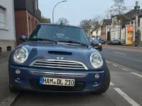 Käytetty Mini John Cooper Works Cabriolet 211 HP (155 kW) 2007 Sininen Avoauto