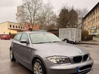 Gebraucht BMW 116 122 PS (89 kW) 2008 Grau Kleinwagen