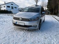 Gebraucht VW Touran Highline 150 PS (110 kW) 2017 Silber Van / Kleinbus