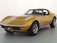 Używany Corvette Stingray 329 KM (241 kW) 1971 Żółty