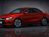 Gebraucht Mercedes A180 Advanced 116 PS (85 kW) 2020 Rot Limousine
