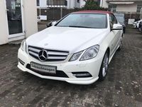 Gebraucht Mercedes E350 AMG line 306 PS (225 kW) 2012 Weiß Cabrio
