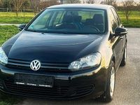 Gebraucht VW Golf VI Trendline 105 PS (77 kW) 2010 Schwarz Kleinwagen