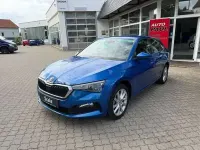 Gebraucht Skoda Scala Style 110 PS (80 kW) 2023 Raceblau metallic Kleinwagen