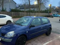 Gebraucht Renault Clio II 75 PS (55 kW) 2005 Blau Kleinwagen