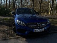Gebraucht Mercedes C400 AMG line 333 PS (244 kW) 2017 Blau Coupé