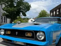 Gebraucht Ford Mustang Mach 1 177 PS (130 kW) 1972 Blau Cabrio