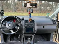Gebraucht VW Touran Highline 109 PS (80 kW) 2007 Beige Van / Kleinbus