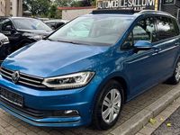 Gebraucht VW Touran Sound 150 PS (110 kW) 2017 Blau Van / Kleinbus