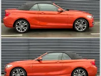 Gebraucht BMW 220 190 PS (139 kW) 2015 Orange Cabrio