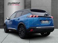 Gebraucht Peugeot e-2008 GT 114 kW (156 PS) 2021 Blau/typ aussenverkleidung met SUV