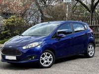 Gebraucht Ford Fiesta Trend 101 PS (74 kW) 2014 Blau Kleinwagen
