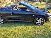 Gebraucht Peugeot 206 109 PS (80 kW) 2002 Schwarz Cabrio