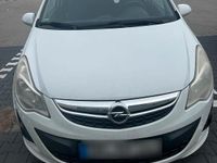 Gebraucht Opel Corsa 69 PS (50 kW) 2012 Weiß Kleinwagen