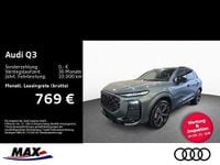 Neu Audi Q3 S-Line 272 PS (200 kW) 2025 Grün SUV