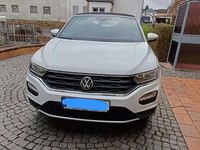 Gebraucht VW T-Roc Cabriolet Active 110 PS (80 kW) 2021 Weiß Cabrio