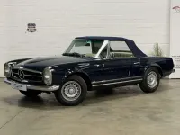 Gebraucht Mercedes SL280 170 PS (125 kW) 1971 Blau Cabrio