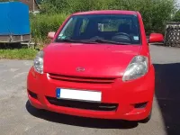 Gebraucht Daihatsu Sirion 69 PS (50 kW) 2009 Rot Kleinwagen