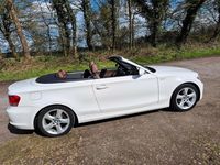 Gebraucht BMW 118 Cabriolet 143 PS (105 kW) 2009 Weiß Cabrio
