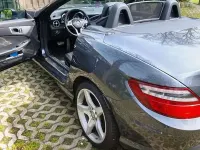 Gebraucht Mercedes SLK200 184 PS (135 kW) 2014 Grau Cabrio