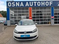 Gebraucht VW Golf VI Comfortline 86 PS (63 kW) 2010 Weiß Kleinwagen