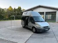 Gebraucht Ford Transit Nugget 125 PS (91 kW) 2004 Silber Van / Kleinbus