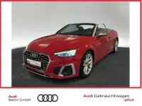 Gebraucht Audi S5 Cabriolet 354 PS (260 kW) 2024 Rot (progressivrot metallic/verdeck schwarz) Cabrio