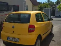 Gebraucht VW Fox 54 PS (39 kW) 2005 Gelb Kleinwagen